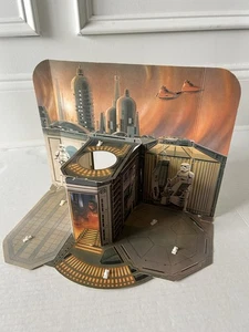 STAR WARS CLOUD CITY PLAYSET BACKDROP W FOOT PEGS ONLY KENNER VINTAGE 1980 ESB - Picture 1 of 23