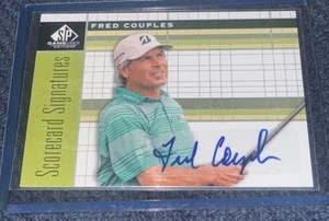 Upper Deck SP Game Used Fred Couples Auto Golf - Picture 1 of 1