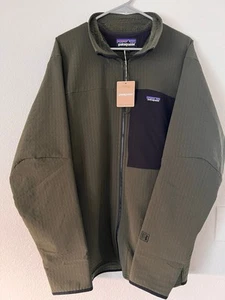 Patagonia Men's R2 TechFace Jacket Pine Needle Green Size Large NWT - Picture 1 of 8