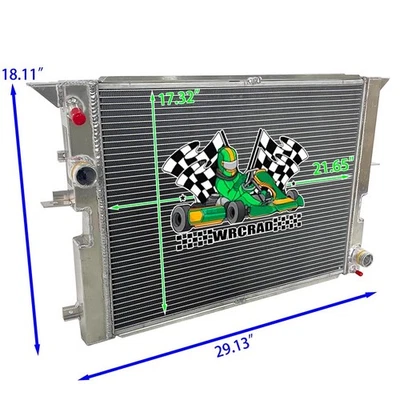 Radiador DPI5T6V para Land Rover Defender LD 1990-2016 2,2/2,4 TD4 2,5 TD5 diésel Foto 1 de 4