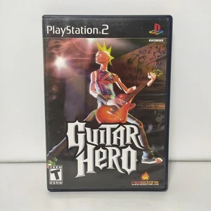 Guitar Hero 1 CIB Complete W/ Manual Tested Working Playstation 2 PS2 - Picture 1 of 4