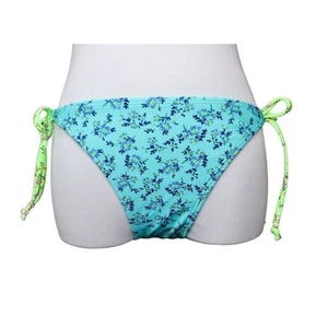 Parte inferior de bikini de cuerda azul floral margarita no Boundaries Juniors grande (11-13) - Imagen 1 de 11