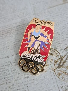 Vintage Atlanta 1996 Olympics Coca-Cola Pin - Bild 1 von 3