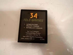 Atari 34 TELE-GAMES interplanetare ballistische Raketen, antiballistische Raketen - Bild 1 von 1