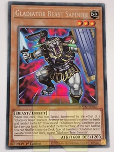 Gladiatore Bestia Samnite / Gladiator Beast ® Rara ® MZTM-EN069 ® Inglese - Picture 1 of 3