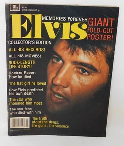 Póster desplegable gigante de colección de Elvis Memories Forever edición de coleccionista - Imagen 1 de 8