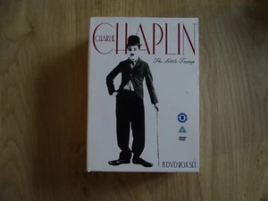 Charlie Chaplin The Little Tramp 8 DVD box set - Picture 1 of 4