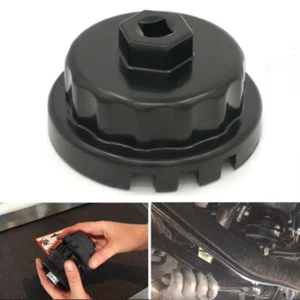 Llave de tapa de filtro de aceite 64 mm 14 cantos - Imagen 1 de 7