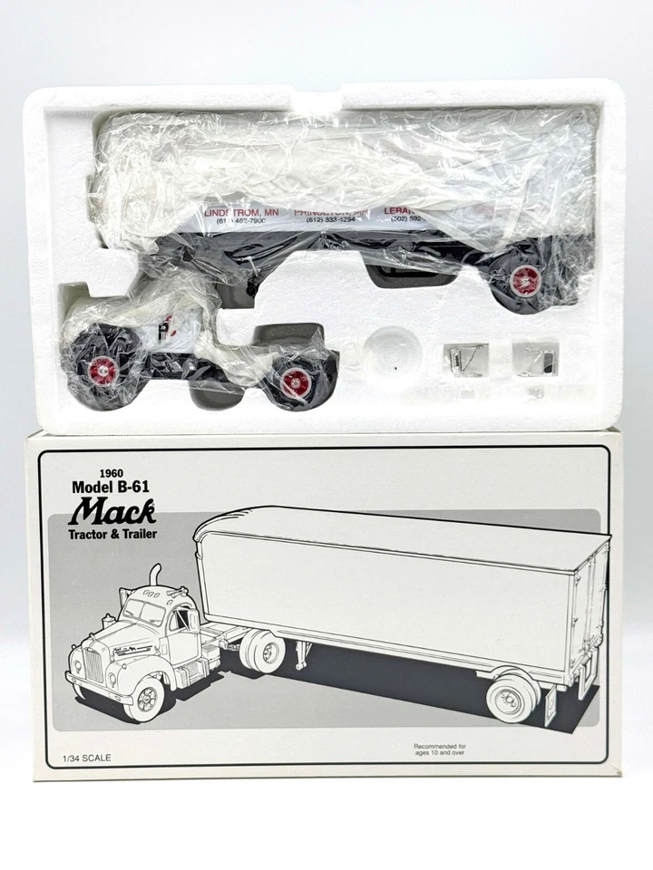 1/34 Mack B 61 Tractor and Trailer Plastic Products - Image 1 of 1