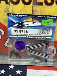 XRAY 35 8716 ALUMINUM STAND for: ENGINE MOUNT-NOVAROSSI,RB,MAX,JP,SIRI USA SHIP - Picture 1 of 3