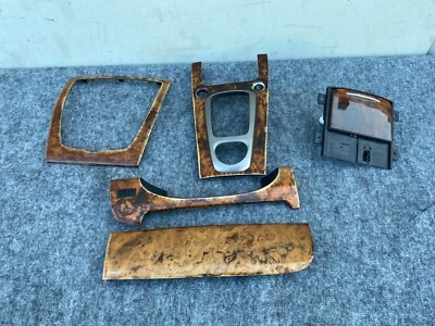 JUEGO DE MOLDURAS DE MADERA INTERIOR SALPICADERO CONSOLA CENICERO JAGUAR XK XKR (07-11) OEM Foto 1 de 4