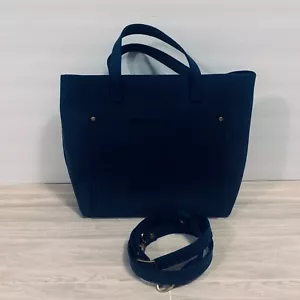 Borsa a tracolla Portland Leather Goods con tracolla blu acque profonde - Foto 1 di 10