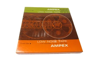 Ampex 344  Recording Tape Low Noise Tape 7 inch  Reel 1/4 inch X 1800 Ft Sealed - Bild 1 von 4