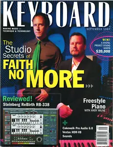 Keyboard Magazine September 1997 Faith No More Andy Milne Moloko Graham Connah - Picture 1 of 10
