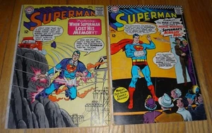 SUPER-MAN #178,185 VG'S 1965/66 - Picture 1 of 1