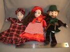 Fao Schwarz 3 Puppets   Little Red Riding Hood Grandma Woodsman Pretend Play