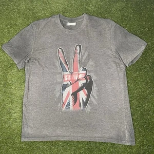 Band Merchandise The Who T-Shirt Shirt Tee XL Union Jack Peace Sign Live Nation - Picture 1 of 7