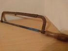 Vintage Hand Saw With Wooden Handle  can take different sized blades up to 19"