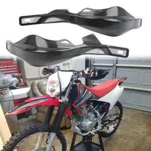Protector de mano cepillo manillar 7/8" negro para Honda CR CRF XR 125 230 250 450 650 - Imagen 1 de 14