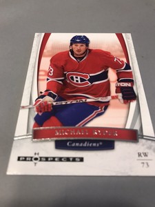 2007-2008 fleer hot prospects 59 Michael Ryder 