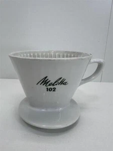 Vintage Melitta Porzellan Kaffeefilter No 102 4 Loch Filtertütenhalter #7959 - Bild 1 von 8