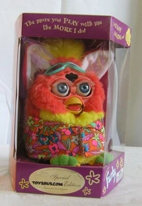 Furby Tropical ToysRUs Edición Especial Limitada a 36.000 Piezas 1999 Nuevo en Caja - Imagen 1 de 8