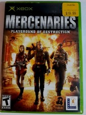 Mercenaries: Playground of Destruction (Microsoft Xbox, 2005) NTSC