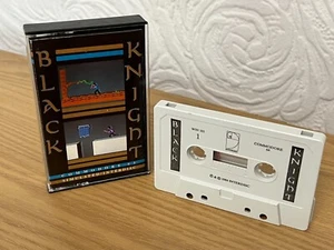Interdisc Black Knight Commodore 64 Cassette - Working -👽👾Retro Gift Idea👾👽 - Afbeelding 1 van 24