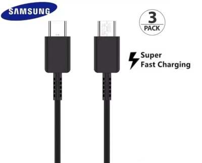 3 Pack Samsung Authentic USB-C To USB-C Fast Charging Cable for any USB-C Device - Image 1 of 4