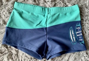 ZARA Badehose Badeshorts in blau grün, Gr. 120 - Bild 1 von 3