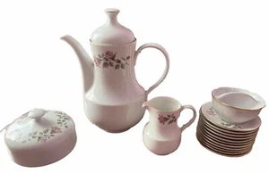 Rare Beautiful Kahla Porcelain Made In GDR 15 Pieces Tea Set - Picture 1 of 7