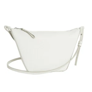 LOEWE Hammock Hobo Mini Shoulder Bag / Classic calfskin, Soft White A538G13X01 - Picture 1 of 10