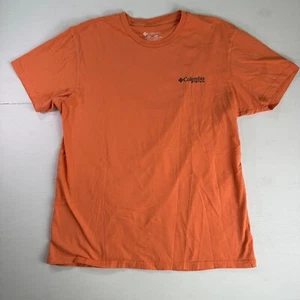 Columbia Premium attrezzatura da pesca arancione tshirt taglia large maglietta uomo - Foto 1 di 6