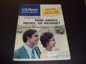 US News World Report Oct 8 1973 Interview With David and Julie Eisenhow ID:43443 - Picture 1 of 3