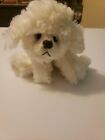 Russ Berrie Muffin Jr 6" Plush White Bichon Frise Puppy Dog Stuffed Animal Toy 