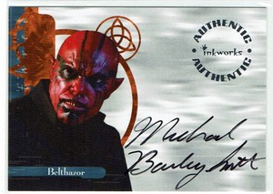 Charmed The Power of Three 2003 Autograph A20 Michael Bailey Smith Belthazor