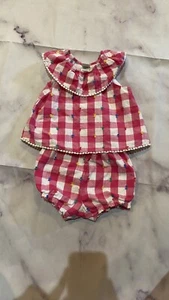 vestito due pezzi little me bambina 6 mo rosa - Foto 1 di 1