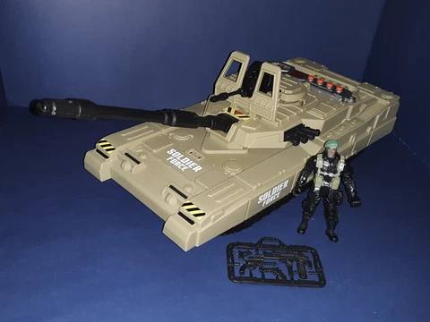 SOLDIER FORCE large Tank with figure - 1/18th scale - Chap Mei Cover