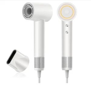 Ionic Hair Dryer 110000 RPM Fast Blow Dryer Women Men Travel White Zhiyangfei - Picture 1 of 7