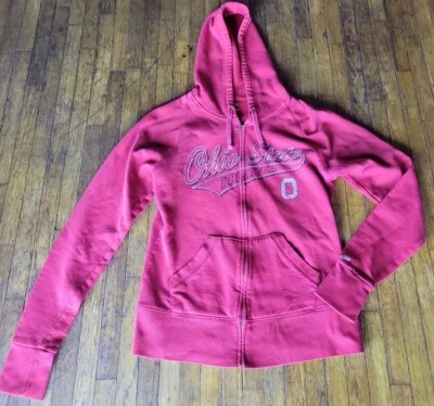 Ohio State Buckeyes OSU Juniors Large L Hoodie Sweatshirt University Girls  - Image 1 of 4