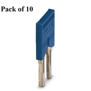 Phoenix Contact Standard Bridge Blue 8.2mm 41 A 2 Pos Standard, 10 Pcs, 3032567 - Picture 1 of 1