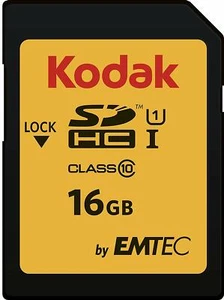 KODAK SDHC Card 16GB Class10 U1 UHS-I 580x 85MB/s (EKMSD16GHC10K) NEU 010-389 - Bild 1 von 2