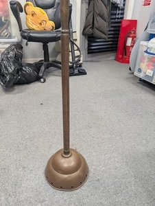 VINTAGE SIMPLEX NR. 9 KUPFER & HOLZ KLEIDERKOLBEN/POSSER Sehr guter Zustand (S11) - Bild 1 von 6