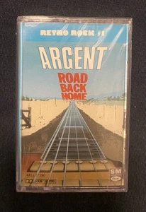 Factory Sealed ARGENT Road Back Home Cassette Tape 1990 - Picture 1 of 2