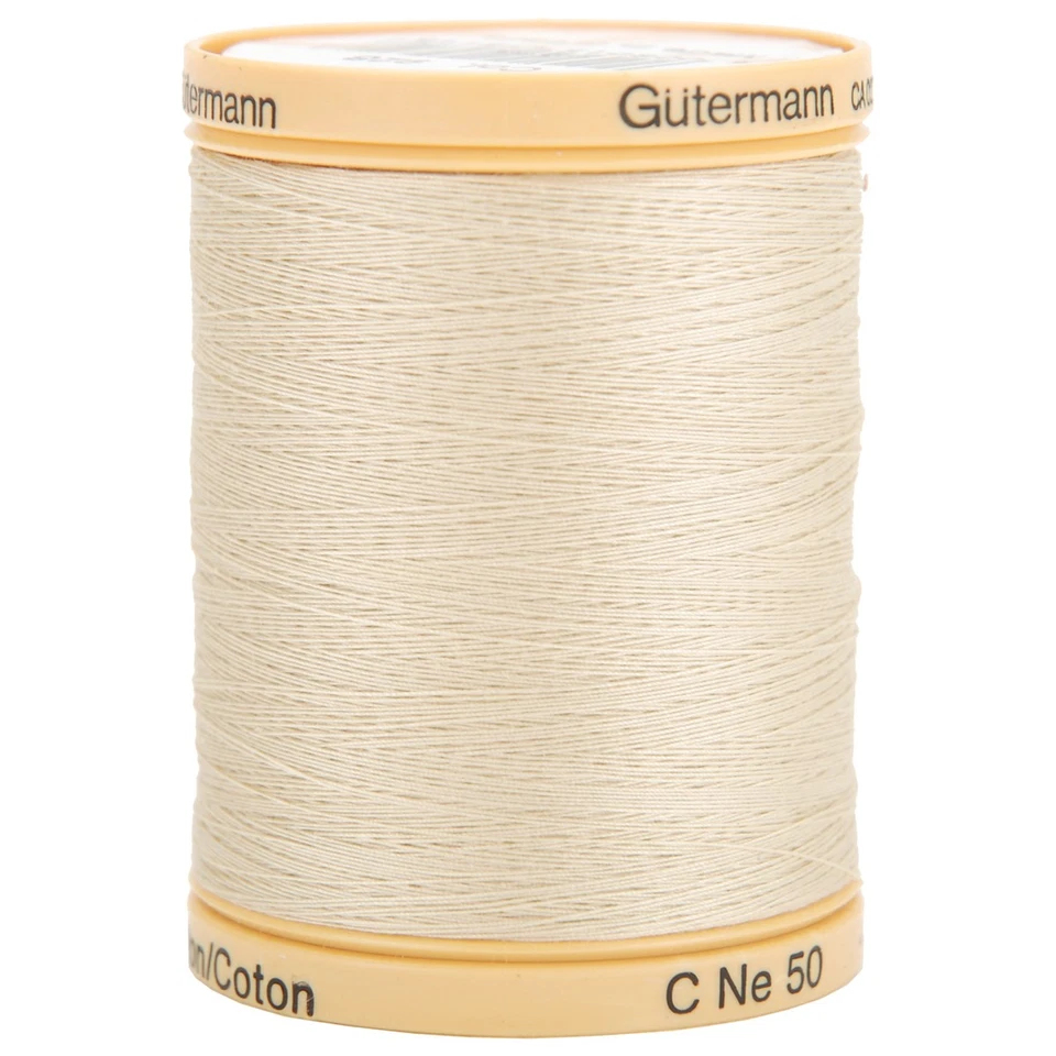 Gutermann 800C-928 Natural Cotton Thread Solids 876yd-Oak Tan - Image 1 of 1