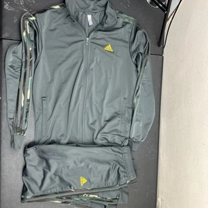 Adidas Trainingsanzug Herren Jacke M Hose Größe M Camouflage - Bild 1 von 9