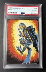 1986 Hasbro G.I. GI Joe EELS #111 PSA 6 - Picture 1 of 2