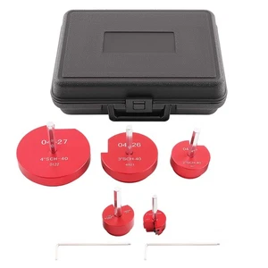 5Pcs PVC Pipe Reamer Set W/1/2" drill Fitting Saver for ABS Water Lines pipes - Picture 1 of 19