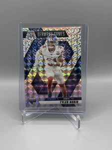 2025 Mosaic Tyler Nubin Germany Games Mosaic Prizm #261 New York Giants - Imagen 1 de 2