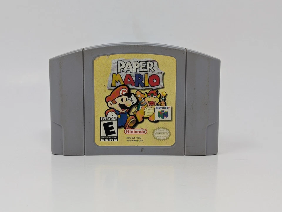 Paper Mario (Nintendo 64, 2001) - Cart Only - Image 1 of 2